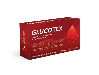 Eine Glucotex-Packung