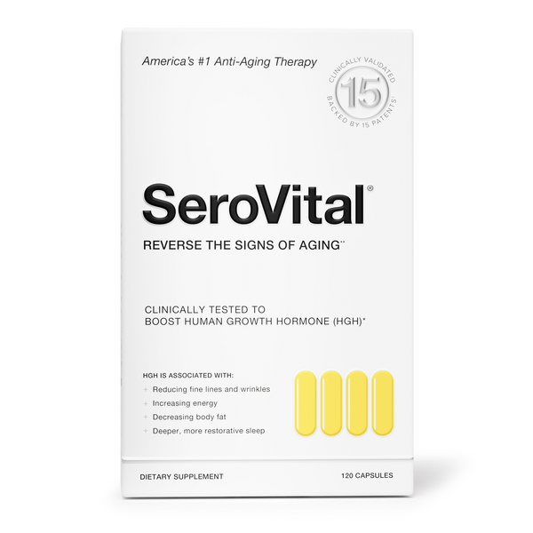SeroVital HGH-Boosting Dietary Supplement, 120 Capsules